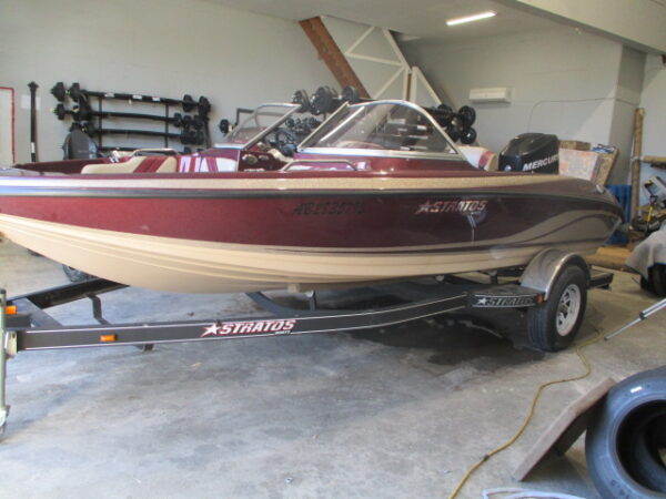 2011 Stratos 486 SF Boat & Trailer